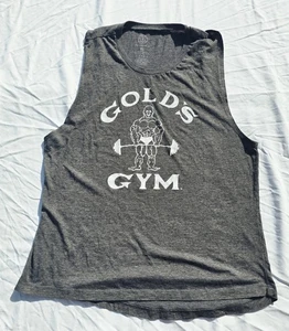 Gold's Gym Erwachsene XL dunkelgrau 2017 Training Tank Top T-Shirt - Bild 1 von 6