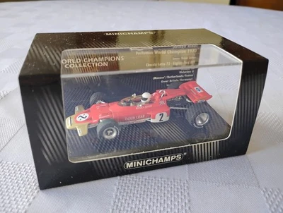 Minichamps Jochen Rindt Lotus 1970 German GP 1/43 Diecast - Image 1 of 4