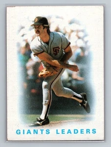 1986 Topps #516 Giants Leaders - Picture 1 of 2