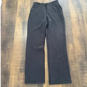 Lululemon Softstreme hoch geschnittene Damenhose schwarz Größe 6 Lounge gerades Bein - Bild 1 von 8