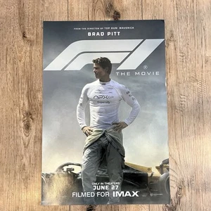 F1 The Movie Promo Poster 17x11,5 Brad Pitt - Bild 1 von 3