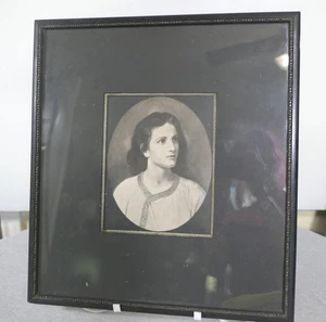 Antik 1900 The Perry Bilder gerahmt "Der Christus" Druck von Heinrich Hofmann - Bild 1 von 12