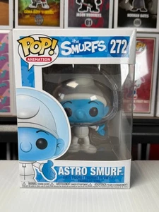 Funko Pop! Astro Smurf #272 The Smurfs Animation Vaulted Collectible Figure - Picture 1 of 6