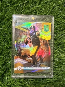 Panini Donruss Elite Status 2020 troquelado/24 Ben Roethlisberger #27 - Imagen 1 de 3