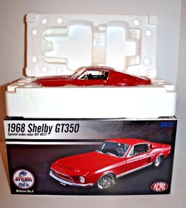 Acme Diecast Auto 1968 Shelby GT350 - 1/462 - Escala 1:18 - Color WT 4017 - SIN USAR, EN CAJA - Imagen 1 de 9