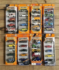 Matchbox MBX Metal 5-Pack  Modern Riders, EMT, MBX EXOTIC, Rescue Duty Lot Of 8 - Picture 1 of 9