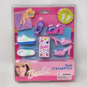 Muñeca Barbie Accesorios Zapatos Estampadores Nuevo Sellado 2001 Mattel Vintage - Imagen 1 de 12
