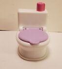 Fisher Price My First Dollhouse Furniture Bathroom toilet 