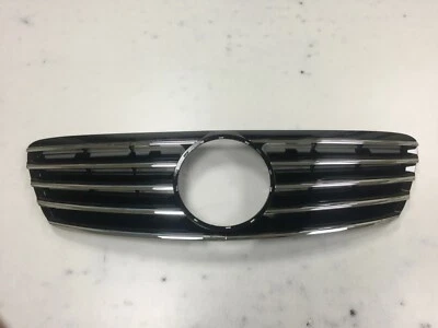 Front Grille Black W/5 Chrome Molding For '1998-'2001 Mercedes Benz W220 S-Class Foto 1 de 4