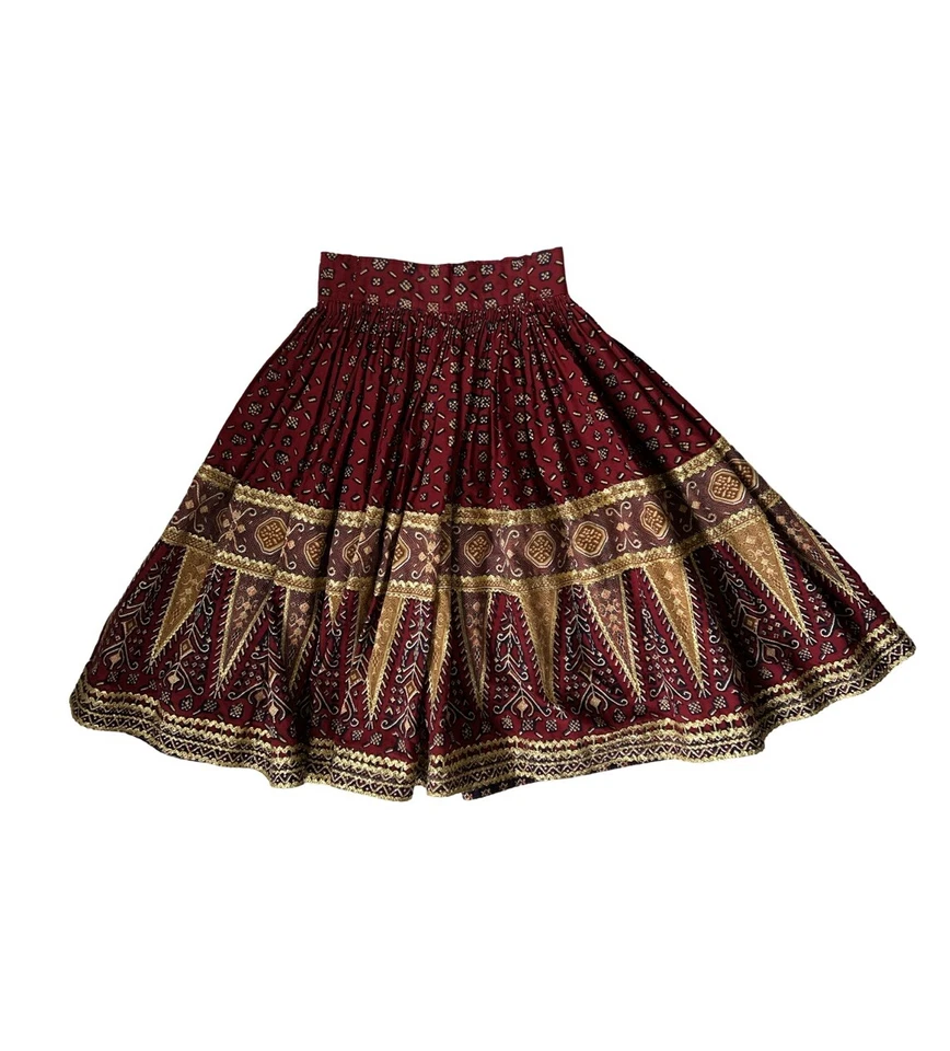 Vintage Girls Lehenga Choli Indian Ethnic Party Wear Lengha Chunri Frill Skirt - Image 1 of 4