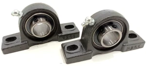 Par de rodamientos de bloques de almohada 122044 Grasshopper OEM para toma de fuerza y conjunto de embrague - Imagen 1 de 8