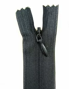 Lightweight Black Invisible Zips - 5 x 8" - Special Offer Clearance - Picture 1 of 5