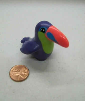 ¡Nuevo! Lego Duplo Púrpura Tucán Loro Pájaro Zoológico Bosque Selva Casa Hogar Animal Foto 1 de 3