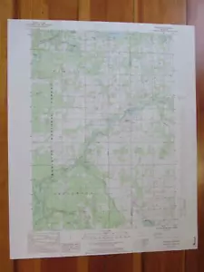 Hesperia Michigan 1985 Original Vintage USGS Topo Karte - Bild 1 von 1