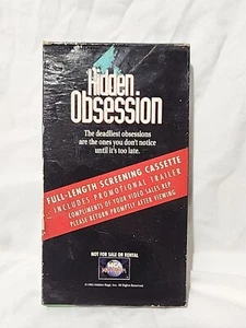 Hidden Obsession (VHS 1993) Heather Thomas Promo Screener - Picture 1 of 7