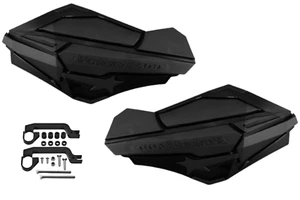 Powermadd Sentinel Handguards Black Yamaha Honda Suzuki Kawasaki ATVs 34452 - Picture 1 of 5