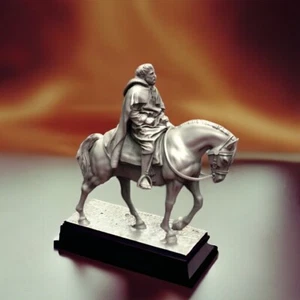 Berittener mittelalterlicher Priester, 28 mm (1/56), Reconquer Designs  - Bild 1 von 5