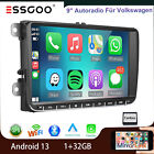 Für Polo 6R VW GOLF 5 6 Touran Passat CC Android 13 Autoradio Bluetooth GPS NAVI