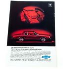 Chevrolet Monte Carlo Car Gm Print Ad Advert Original Vintage 1978 G264