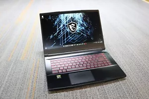 MSI GF63 Thin 15 15.6" i5 10500H, 16GB DDR4, 256GB SSD, GTX1650 Gaming Laptop - Picture 1 of 14