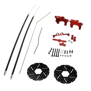 Front Cable Brake Set Fit 1/5 HPI Baja RV King Motor 5B 5T 5SC TRUCK PARTS - Picture 1 of 29