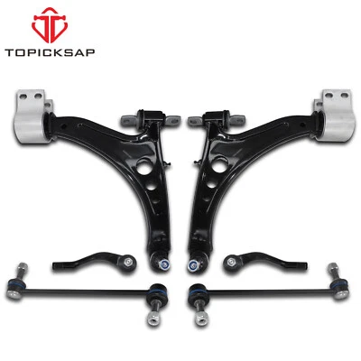 Front Lower Control Arms Sway Bars Tie Rods for 2016-2019 Buick LaCrosse - Image 1 of 4