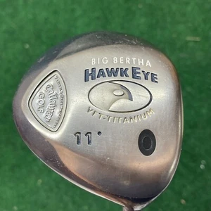 CALLAWAY BIG BERTHA HAWKEYE VFT TITANIUM 11 DRIVER SEE IMAGES FOR CONDITION - Picture 1 of 8