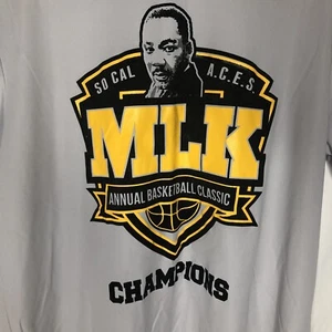 MLK Annual Basketball Classic grau XL Grafik T-Shirt Martin Luther King frisch - Bild 1 von 7