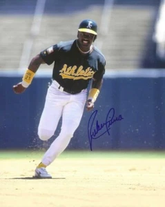Signiertes 8x10 RUBEN SIERRA Oakland A's handsigniertes Foto - COA - Bild 1 von 1