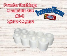 Ponsness Warren Complete Powder Shot Bushing Set from #s 1-9  1/2oz - 1 1/2oz