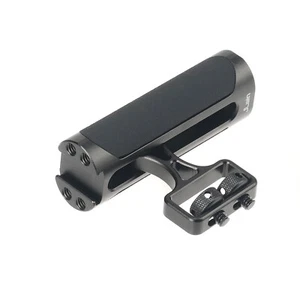 JLWIN Side Handle Grip for Camera Cage - Dual 1/4"-20 Screw Mount with Cold Shoe - Picture 1 of 12