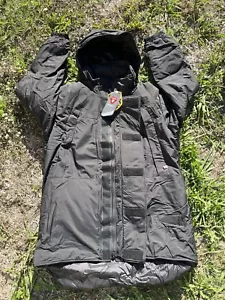 Giacca Tempo Freddo Nero Estremo Primaloft L7 Tipo 2 Monster Parka ECWCS NUOVA - Foto 1 di 10