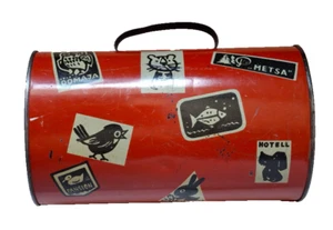 USSR Tin box lunchbox Norma - Travel - Soviet Union 1970* - Picture 1 of 10