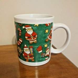 Vintage Christmas Coffee Tea Soup Mug Cup Santa - Bild 1 von 7