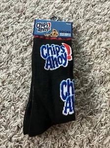 NEW! Odd Sox Chips Ahoy Crazy Funny Novelty Crew Socks Gift Adult Men Women Teen - Picture 1 of 4