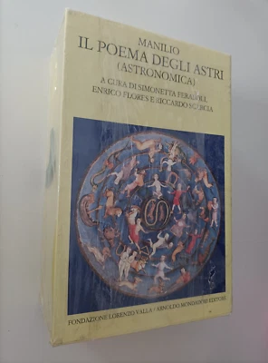 MANILIO IL POEMA DEGLI ASTRI ASTRONOMICA VALLA BOX 2 VOL COMPLETO SIGILLATO -022 - Immagine 1 di 2