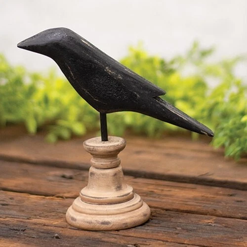 New Primitive BLACK CROW FINIAL FIGURE Shelf Sitter 6" - Imagem 1 de 1