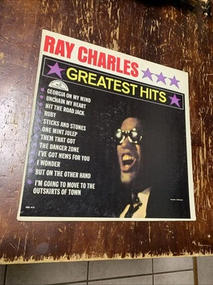 Ray Charles – Greatest Hits Vinyl Record Album Original 1962 Vintage - Image 1 of 4
