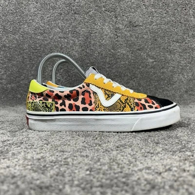 Zapatos de skate Vans Era Patch Work para mujer talla 7 con estampado de serpiente de leopardo usados Foto 1 de 4
