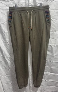 Pantalones deportivos Howler Bros para hombre talla grande verdes cónicos suaves mono azteca - Imagen 1 de 3