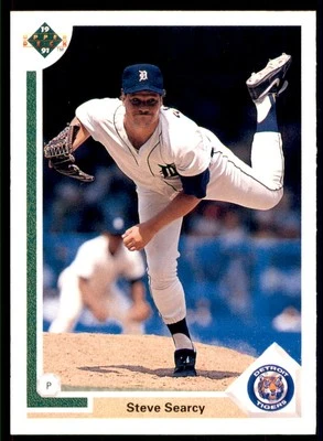 1991 Upper Deck Steve Searcy Detroit Tigers #338 - Image 1 of 2