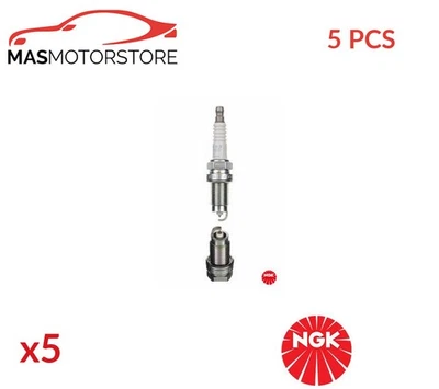 ENGINE SPARK PLUG SET PLUGS NGK 7968 5PCS FOR VW GOLF IV,BORA,POLO,NEW BEETLE - Image 1 of 4