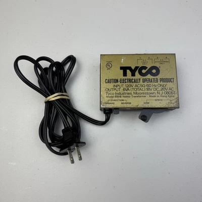 Vintage Tyco HO Scale Model 899B Hobby Transformer Railroad Train Power Pack - Image 1 of 4