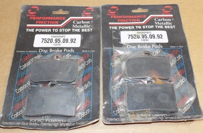 性能摩擦碳金属刹车片鞋杜卡迪 748 916 Aprilia 宝马 — 第 1/3 张图片