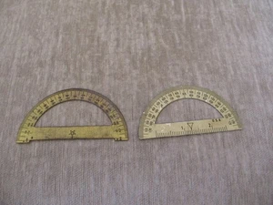 VINTAGE KLEINE METALL WINKELMESSER MADE IN USA - Bild 1 von 8