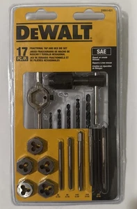 DeWALT (DWA1451) - 17 piezas. Juego de troqueles hexagonales y grifos fraccionales SAE NUEVO sellado - Imagen 1 de 4