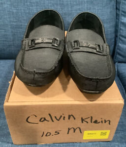 Calvin Klein Magnus Loafers, Men's Size 10.5 M, Black