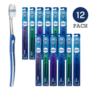 Paquete de 12 cepillos de dientes indicadores Oral-B, 35 mechones compacto suave a granel cepillo de dientes para adultos - Imagen 1 de 1