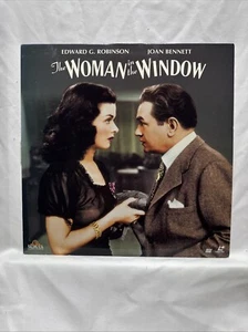 The Woman in the Window Extended Play Laserdisc LD Edward G. Robinson - Picture 1 of 3