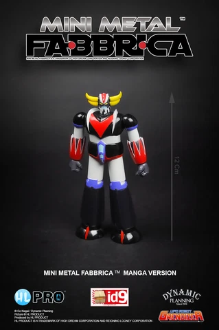 High Dream HL Pro Grendizer Fabbrica Mini Metal diecast figure Manga Ed Cover